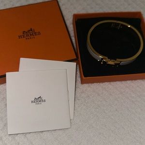 Authentic Hermes Clic H Bracelet